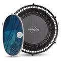 Disc-O-Bed JumpSport 350 Fitness 39" Trampoline Bundled with Wurf Board Anti-Fatigue Mat - 411414