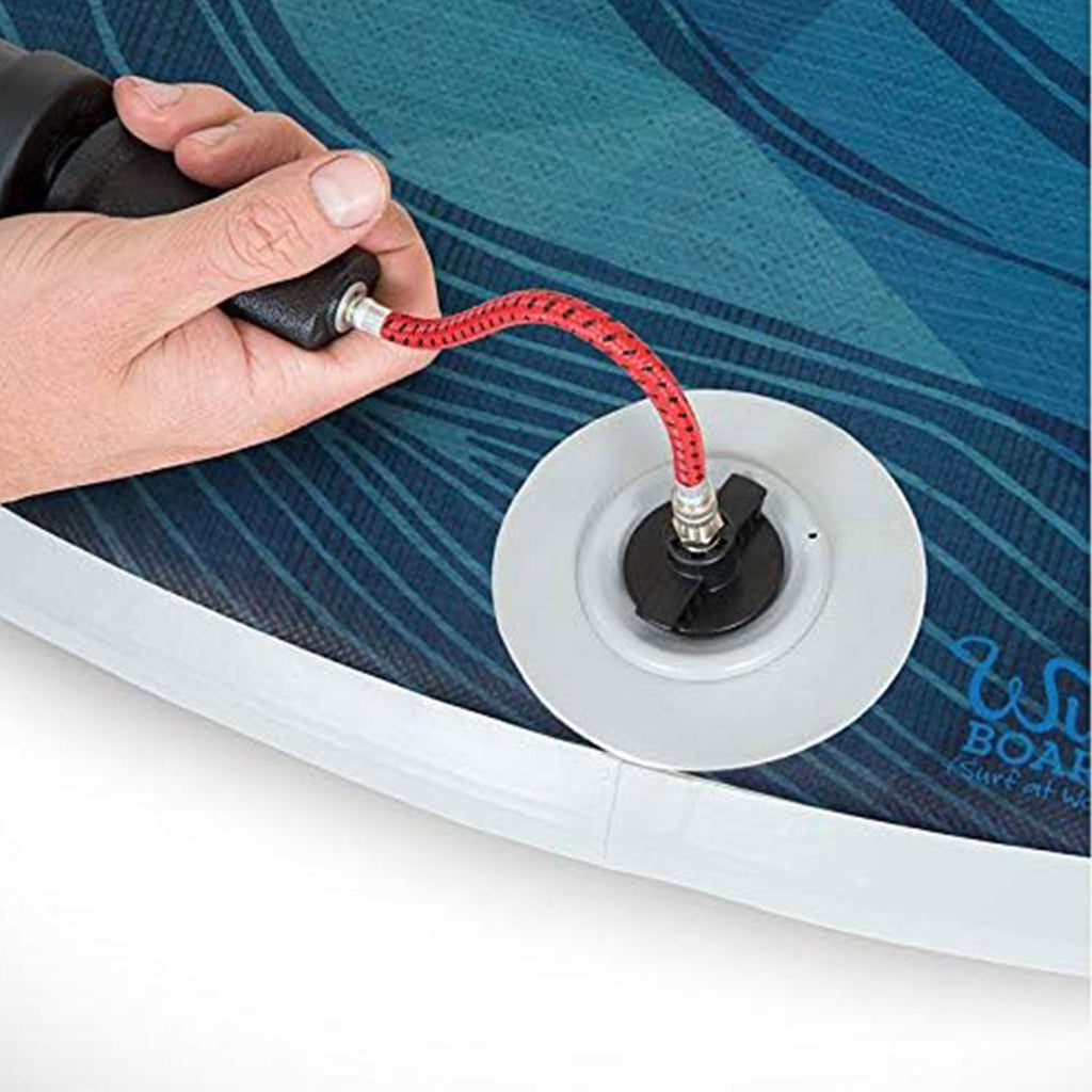 Disc-O-Bed JumpSport 350 Fitness 39" Trampoline Bundled with Wurf Board Anti-Fatigue Mat - 411414