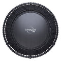 Disc-O-Bed JumpSport 550 Workout Rebounder for Adults, 44" | PRO CE | Mini Exercise Fitness Trampoline Jumper with Cables | Black - 414166