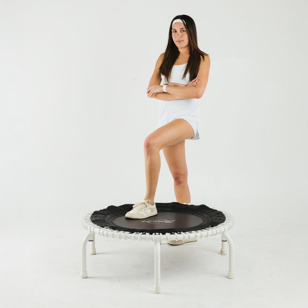 Disc-O-Bed JumpSport 350 PRO Fitness Trampoline, Cardio Workout Equipment, 39 Inch, Elevate - 415465