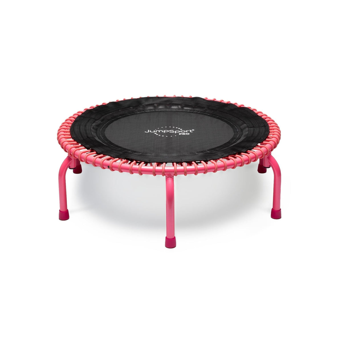Disc-O-Bed JumpSport 350 PRO Fitness Trampoline, Cardio Workout Equipment, 39 Inch, Blossom - 415466