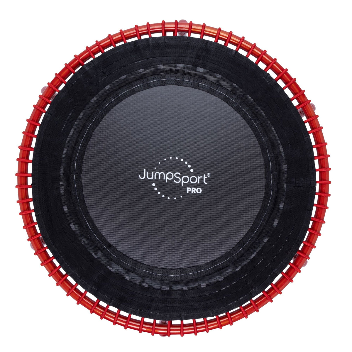 Disc-O-Bed JumpSport 350 PRO Fitness Trampoline, Cardio Workout Equipment, 39 Inch, Ignite - 415469