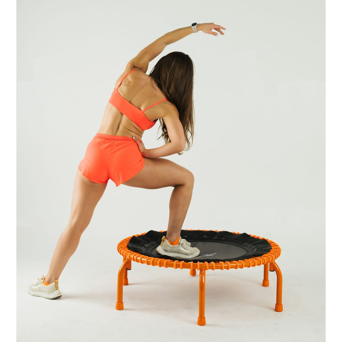 Disc-O-Bed JumpSport 350 PRO Fitness Trampoline, Cardio Workout Equipment, 39 Inch, Energize - 415471