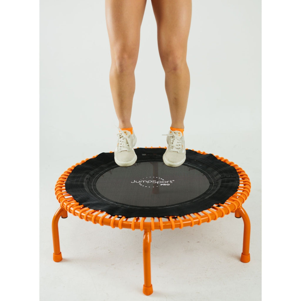 Disc-O-Bed JumpSport 350 PRO Fitness Trampoline, Cardio Workout Equipment, 39 Inch, Energize - 415471