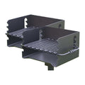 Pilot Rock CBP-135 Park Style Outdoor BBQ Charcoal Grill with Swivel, 2 Pack - 415877
