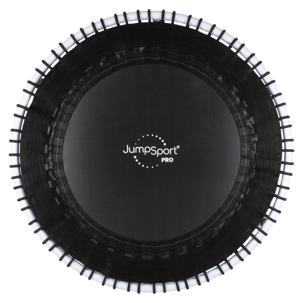 Disc-O-Bed JumpSport 44 Inch PRO Workout Rebounder for Adults 44" Fitness Trampoline, Black - 420675