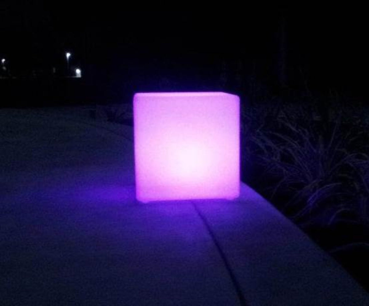 Main Access 16" Pool Spa Waterproof Color-Changing LED Light Cube Seat (4 Pack) - 45002