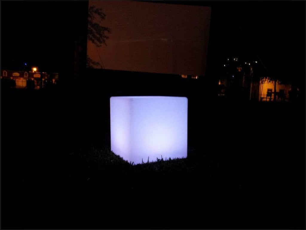 Main Access 16" Pool Spa Waterproof Color-Changing LED Light Cube Seat (4 Pack) - 45002