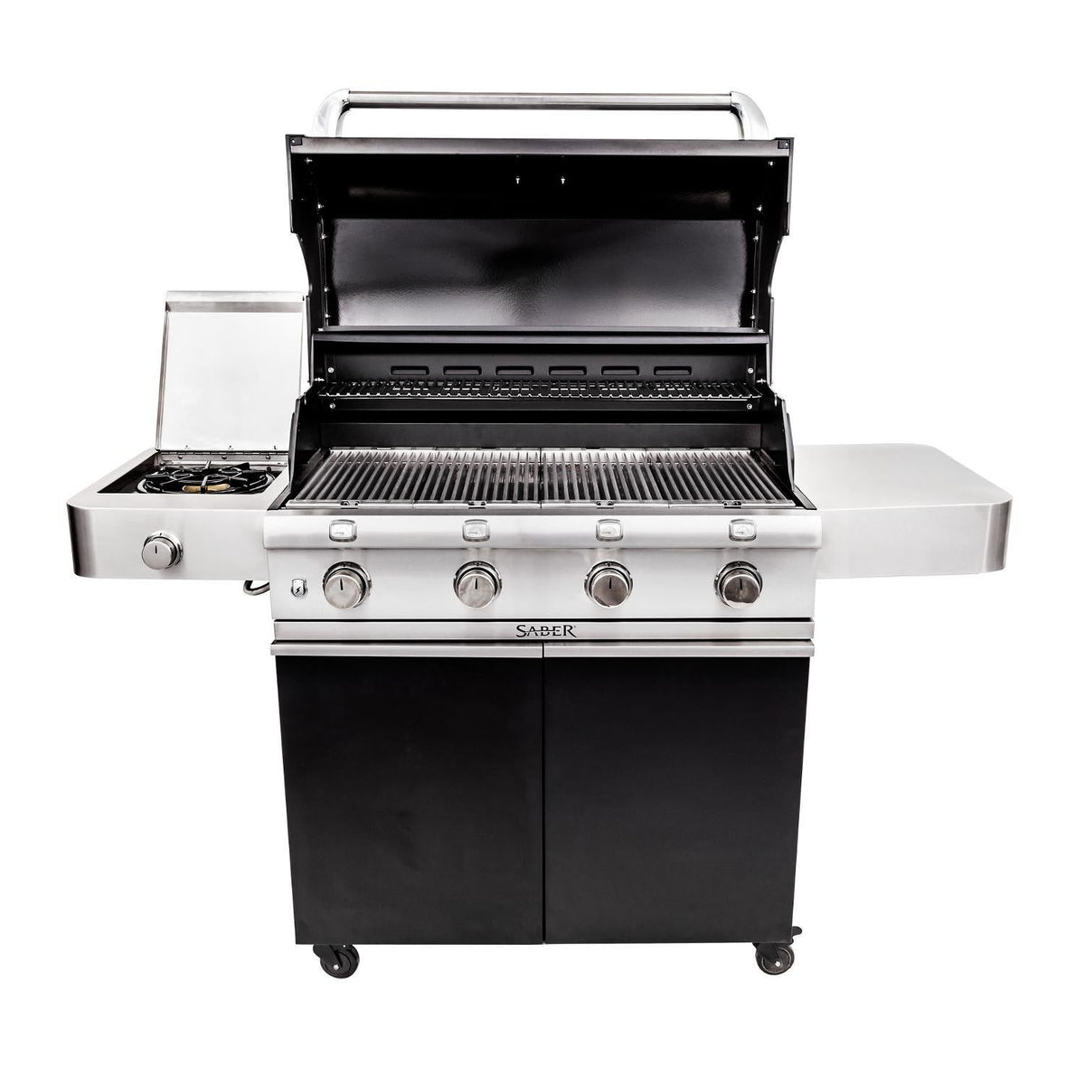 Saber Grills: 670 Series 4-Burner Cart Grill (LP) - R67CC1117