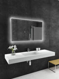 Paris Mirror 48" x 28" Rectangle Athena Dual Lighted Mirror 6000K - ATHEX48286000