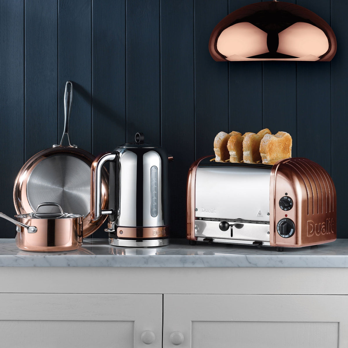 Dualit New Generation Classic 4-Slice Toaster in Copper - 47440