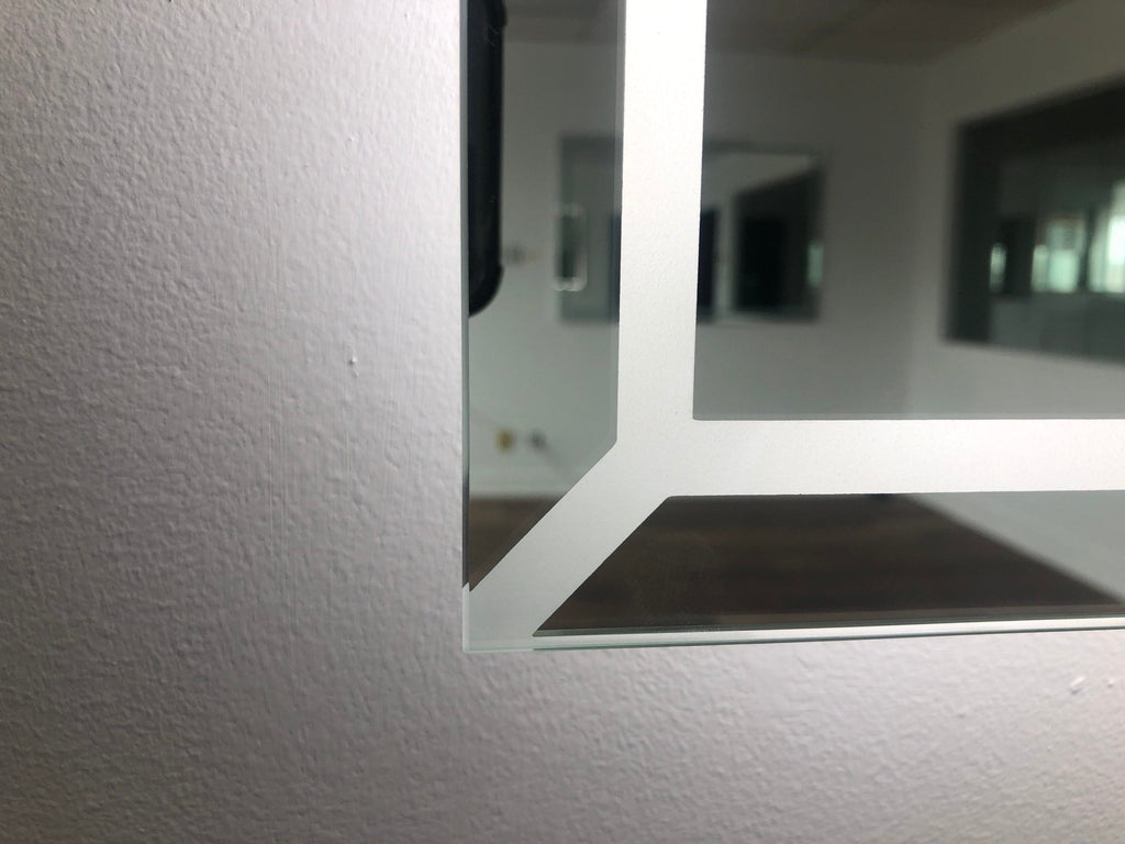 Paris Mirror 70" x 32" Rectangle Athena Dual Lighted Mirror 3000K - ATHEX70323000
