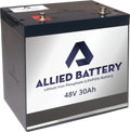 ALLIED LITHIUM BATTERY - 48V 30 AMP GOLF CART (INDIVIDUAL) - AB-INDV-48V-30AH