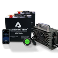 ALLIED LITHIUM BATTERY 48V 30AMP BUNDLE INCLUDES - FREE CHARGER - DROP IN READY