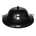 44" Black Hard Aluminum Fire Pit Cover - FPHC-44BL