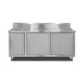 John Boos 4BU4R5-3648-L Work Table with Beverage Cabinet - JB4BU4R53648L