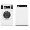 Speed Queen SFNNYASP118TW01 27 Inch Commercial Front Load Washer & Speed Queen SDENYRGS176TW01 27 Inch Commercial Dryer - Speed Queen-SFNNYASP118TW01-SDENYRGS176TW01