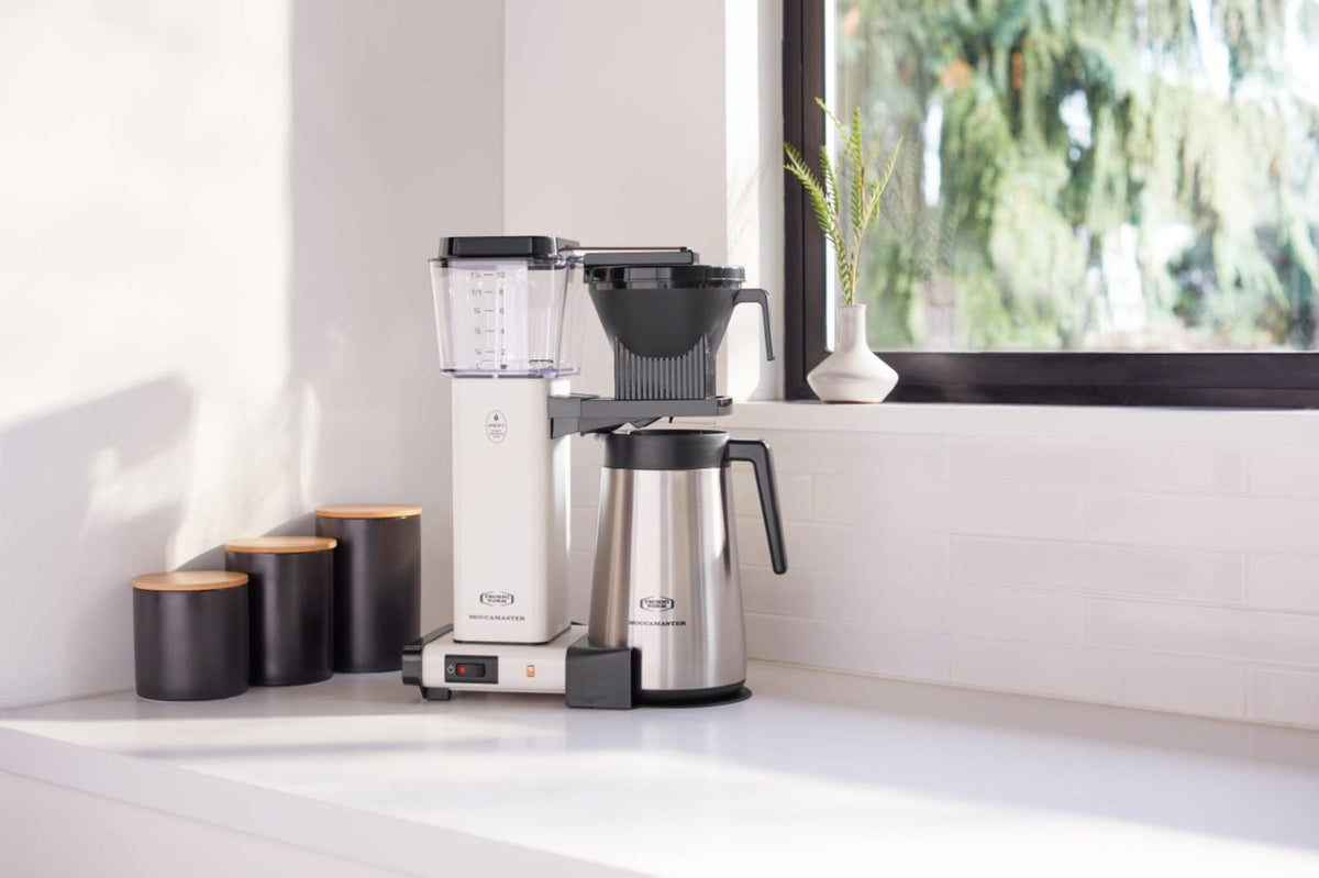 Moccamaster KBGT Coffee Maker in Off-White - 79318