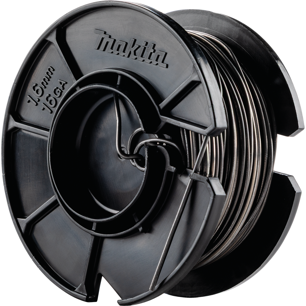 3 Makita  Steel Tie Wire Reel, 16 Ga, 32/pk, GRT01 & FREE Makita T-90037 MAKTRAK - 1915N0-0