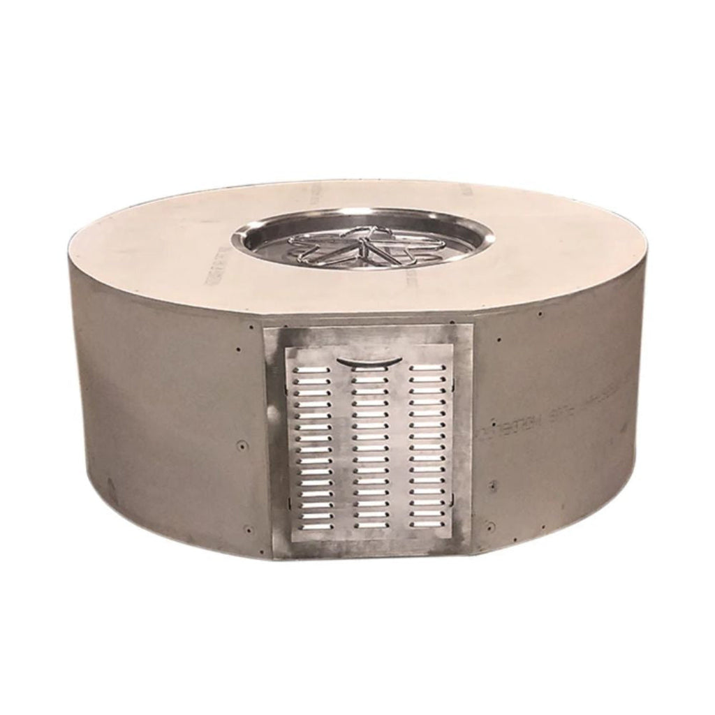 60″ Round Ready to Finish Fire Pit Kit for LP Tanks -  UST60R-LP/BS