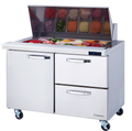 Blue Air BLPT60-D4-HC | 60" Wide 4 Drawer Sandwich Prep Table - BLPT60-D4-HC