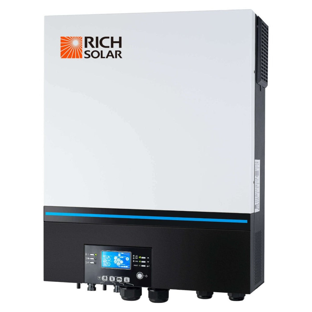 RICH SOLAR 6500 Watt (6.5kW) 48 Volt Off-grid Hybrid Solar Inverter