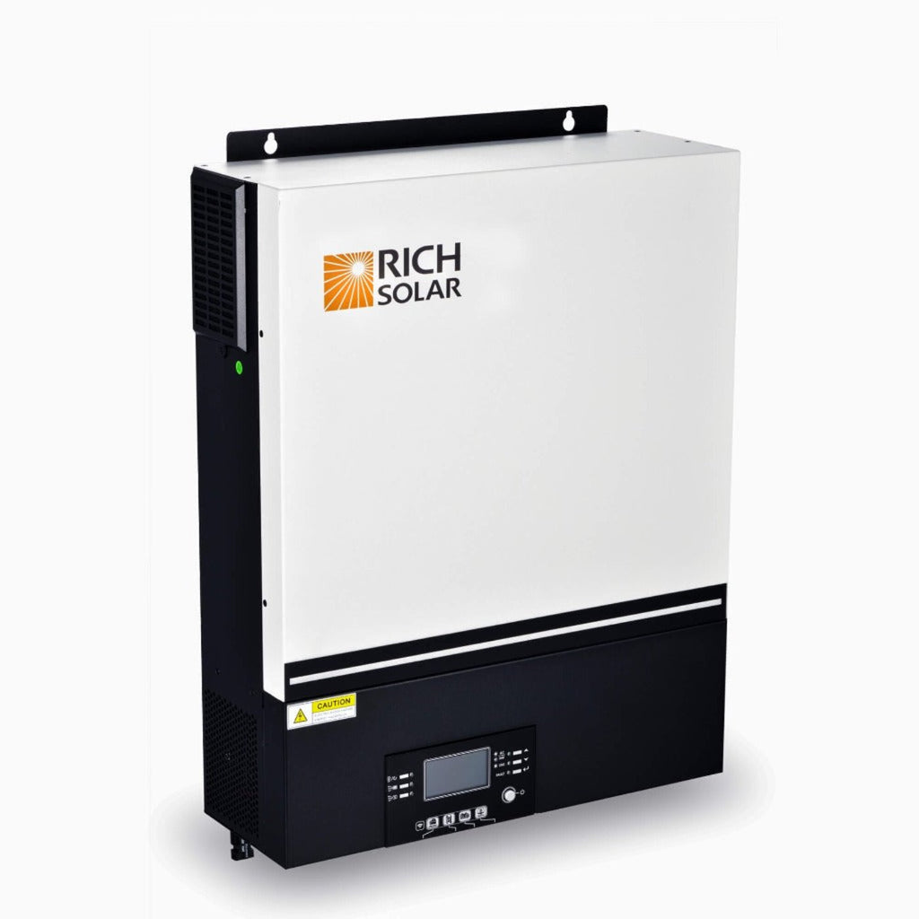 RICH SOLAR 6500 Watt (6.5kW) 48 Volt Off-grid Hybrid Solar Inverter