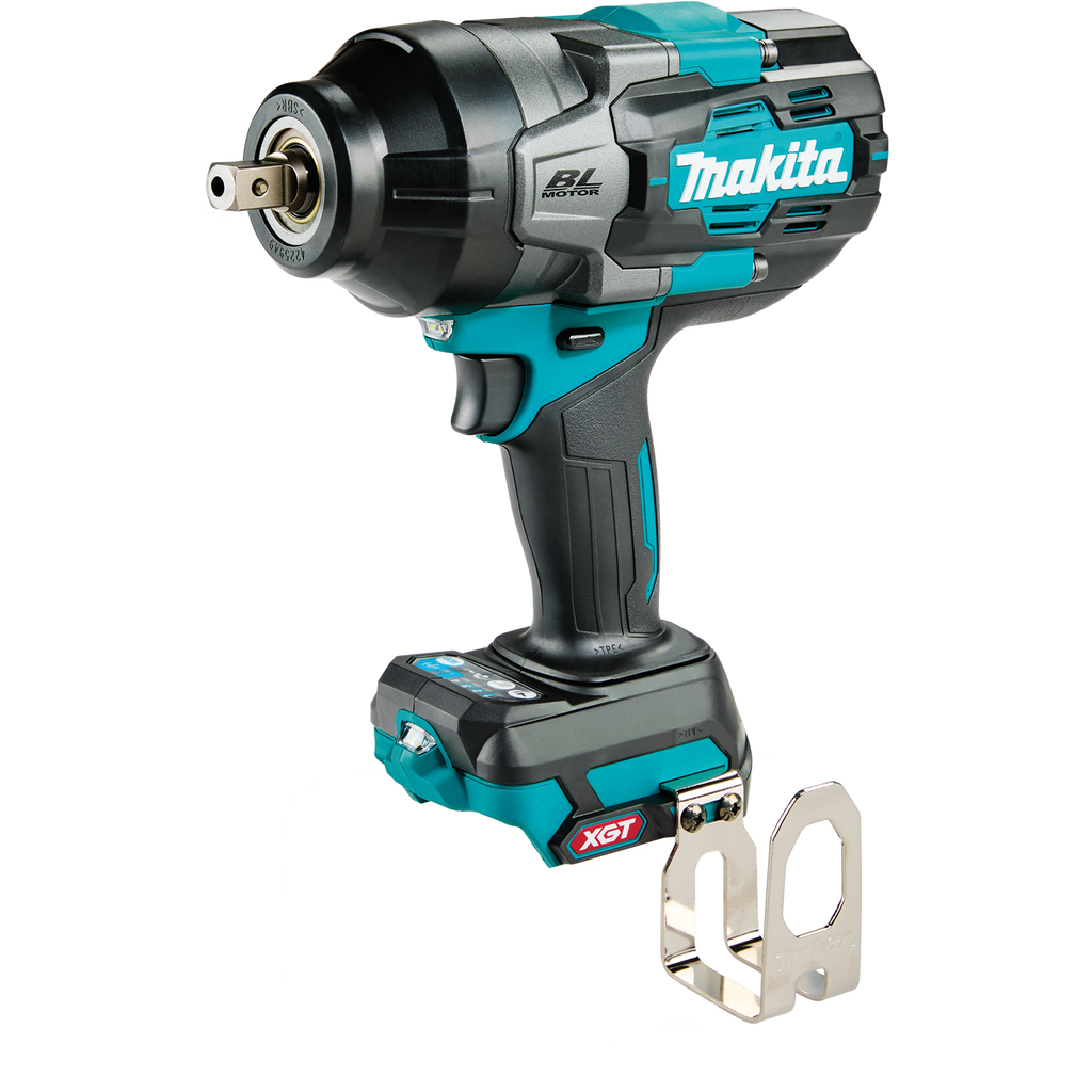 Makita 40V max XGT Brushless Cordless 4‑Speed High‑Torque 1/2" Sq. Drive Impact Wrench w/ Detent Anvil, Tool Only - GWT03Z
