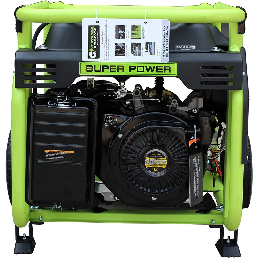 Green-Power America 13000/10000-Watt Gas Powered Portable Generator - GN13000EW