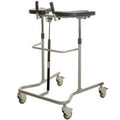Patterson Medical- Cardiac Walker Pneumatic Steel Frame 333 lbs. Weight Capacity 35 to 51 Inch Height - 960170