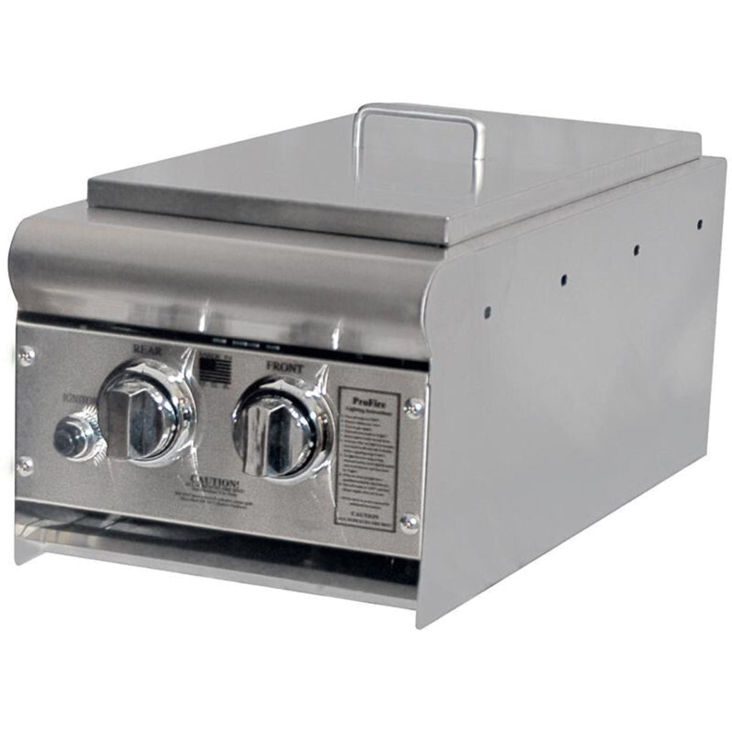 ProFire Deluxe Built-In Gas Double Side Burner - PFDLXDSB