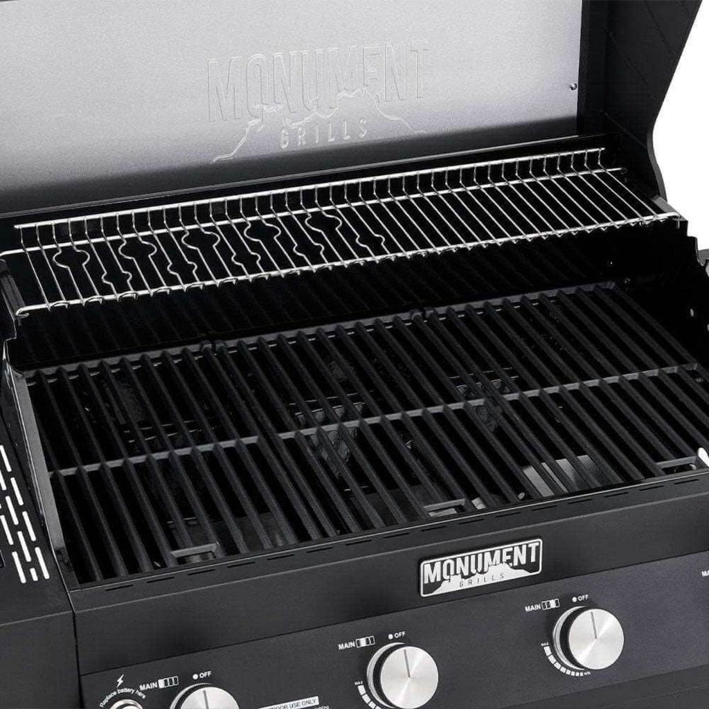 Monument Grills Denali 425 Series | 4 Burner Smart Tech Propane Gas Grill in Black - D425