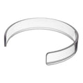 Patterson Medical Supply - Plate Guard Large, Clear, Plastic Food Guard - 111525