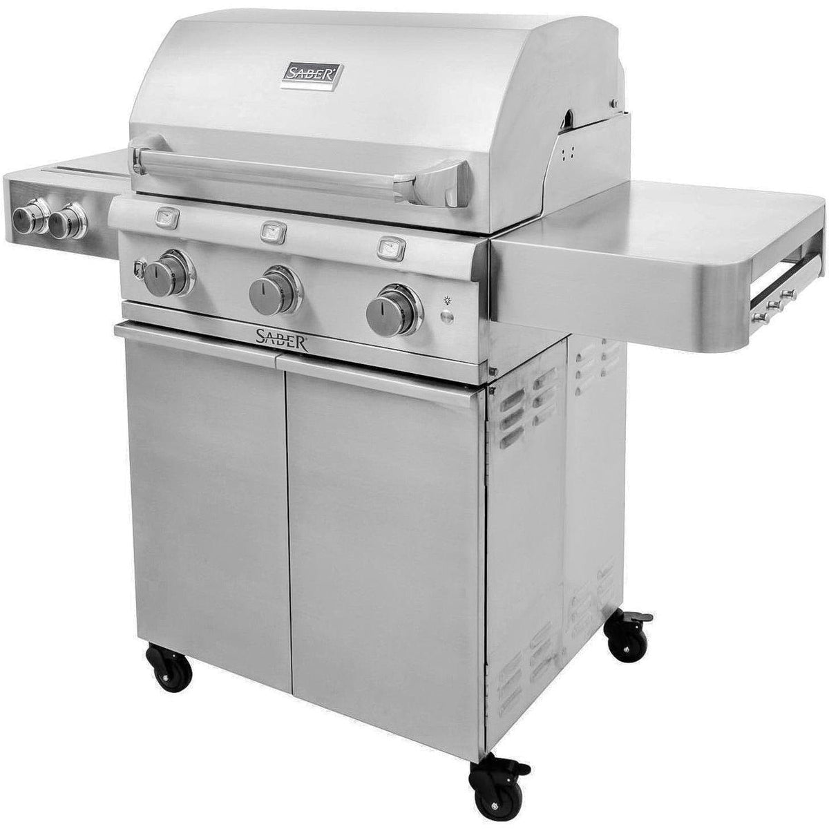 Saber Grills: 500 Series 3-Burner Cart Grill (LP) - R50CC0617