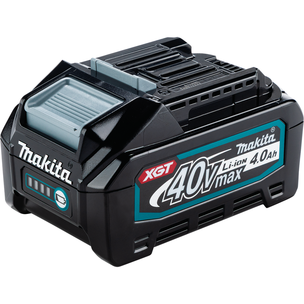 Makita GAG03M1 40V Max XGT Brushless Lithium-Ion 4-1/2 in./5 in. Cordless Paddle Switch Angle Grinder Kit with Electric Brake (4 Ah) - GAG03M1