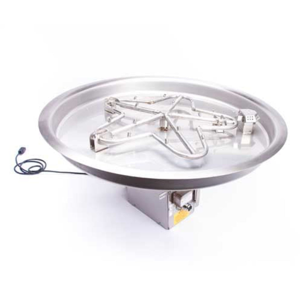 HPC 31″ Round Drop In Pan Torpedo Burner Electronic Ignition System - TOR-PENTA31EI-120VAC-NG