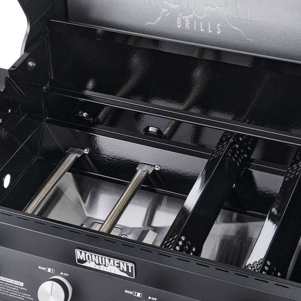 Monument Grills Denali 425 Series | 4 Burner Smart Tech Propane Gas Grill in Black - D425