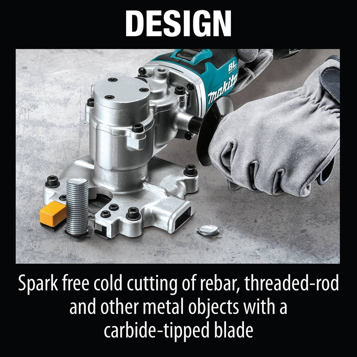 Makita 18V LXT Lithium-Ion Brushless Cordless Steel Rod Flush-Cutter Kit, case, with one battery (5.0Ah) - XCS06T1