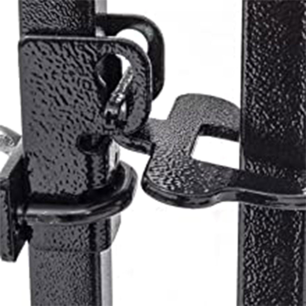 Lucky Dog Uptown Large Outdoor Covered Kennel Heavy Duty Dog Fence Pen (10 Pack) - 109195