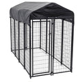 Lucky Dog Uptown Large Welded Wire Kennel Heavy Duty Pet Dog Cage Fence Pen - 95569