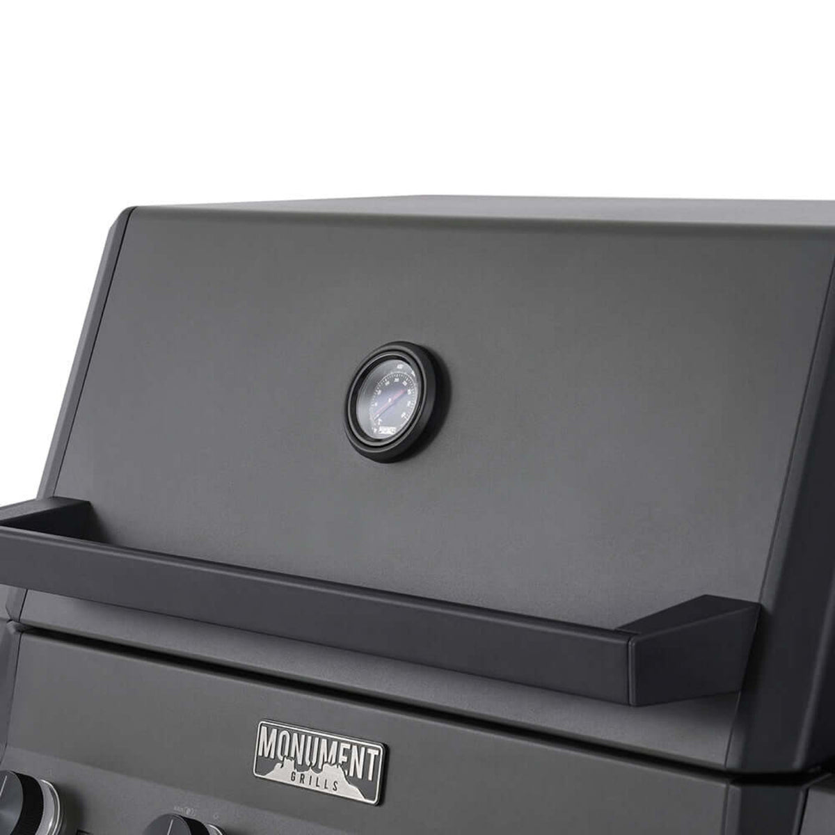 Monument Grills Eminence 425 Series | 4 Burner Fortified Propane Gas Grill in Silky Matte Black - E425