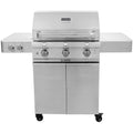 Saber Grills: 500 Series 3-Burner Cart Grill (LP) - R50CC0617