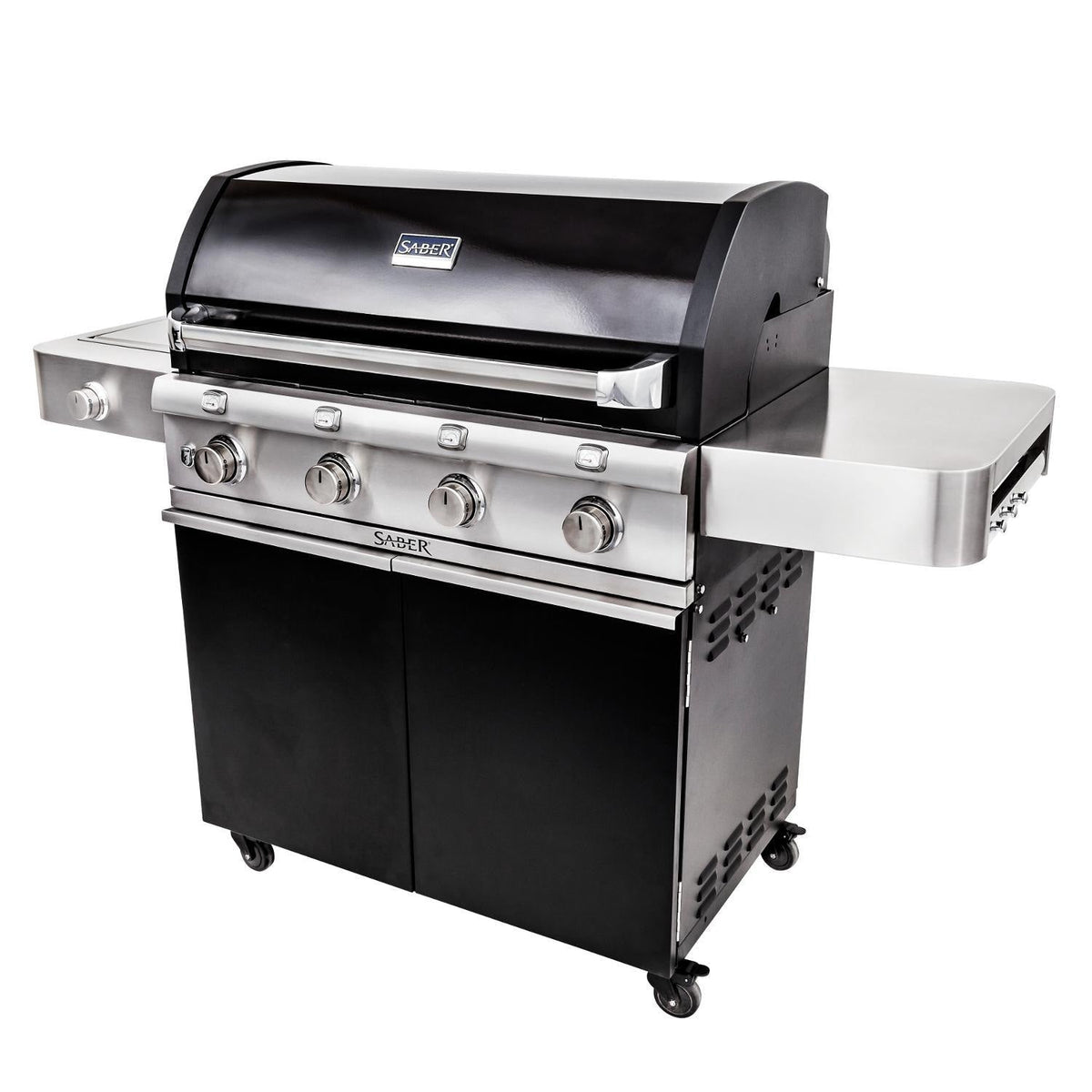 Saber Grills: 670 Series 4-Burner Cart Grill (LP) - R67CC1117