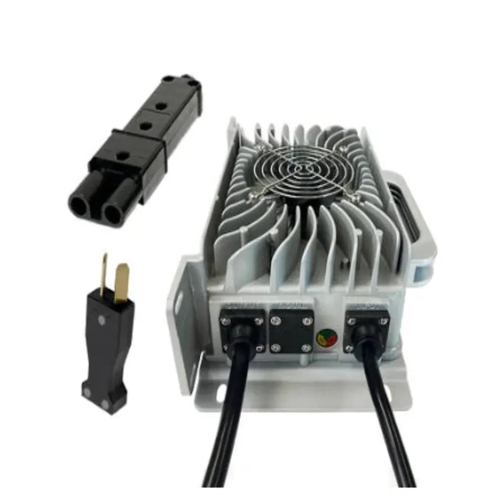 Allied Battery Golf Cart Lithium Battery Charger 36V Club Car Waterproof - Club Car Charger - 15A/H 36V - AB-CHGR-CC-15A-36V