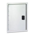 AOG American Outdoor Grill 24x17 Single Access Door w/ Black Slam Latch (Reversible Hinge) - 24-17-SD