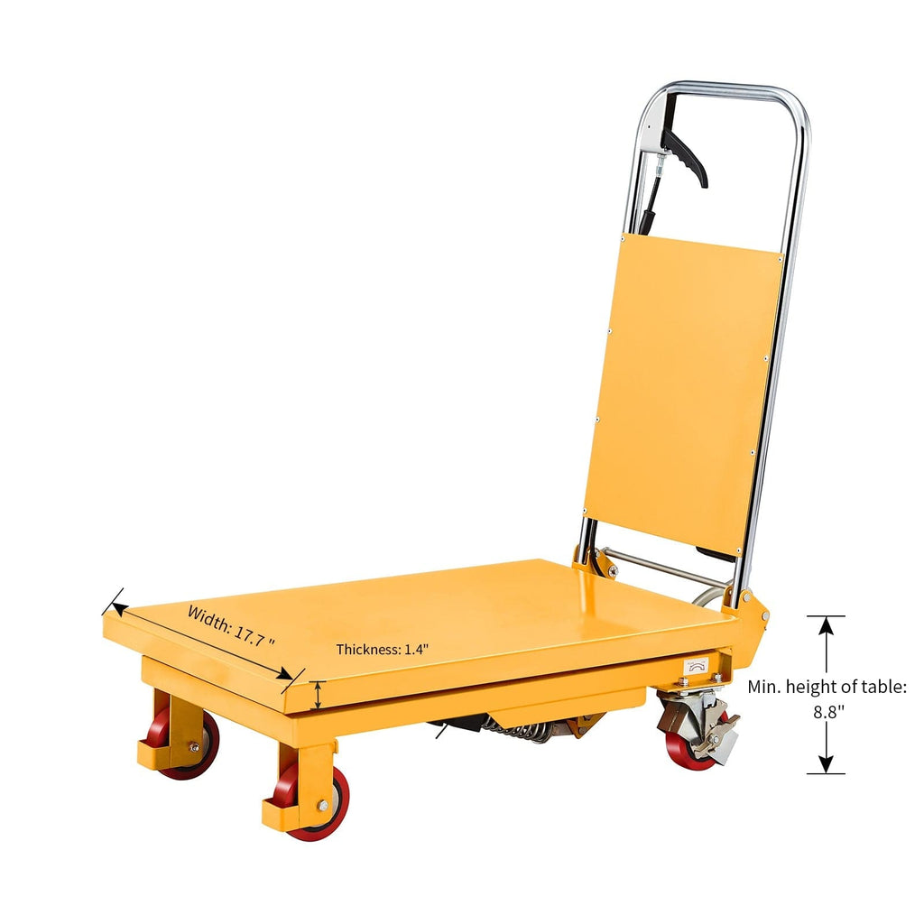 Apollolift Single Scissor Lift Table 330 lbs. 29" lifting height - A-2016