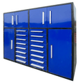 Chery Industrial [AS-IS] 7' Garage Storage Cabinets (16 Drawers)