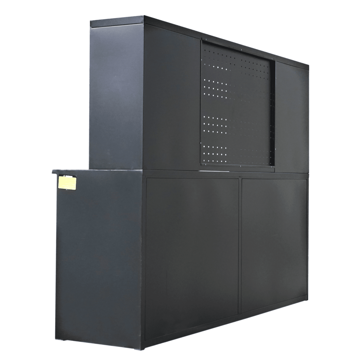 Chery Industrial [AS-IS] 7' Garage Storage Cabinet with Workbench (18 Drawers & 4 Cabinets & Pegboard)