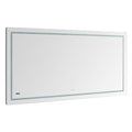 Aquadom Daytona 60" x 36" Rectangle Ultra-Slim Frame LED Lighted Bathroom Mirror With Defogger