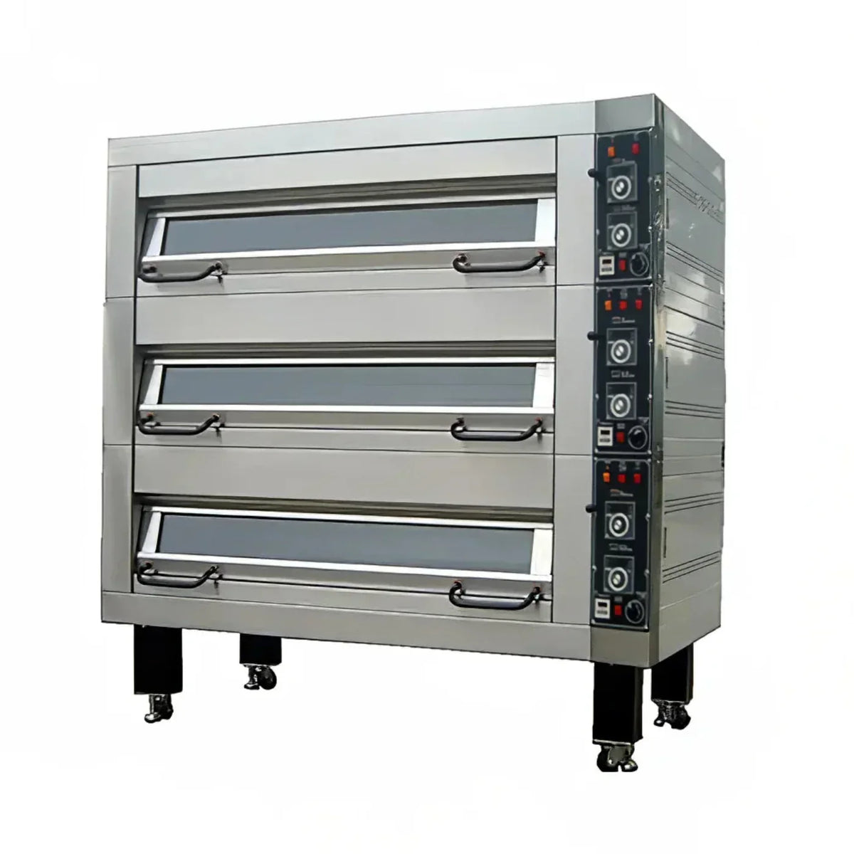 BakeMax  92" One Deck Electric Oven, Accommodates (4) 18" X 26" Pans, 220/60/3 - BMFD001
